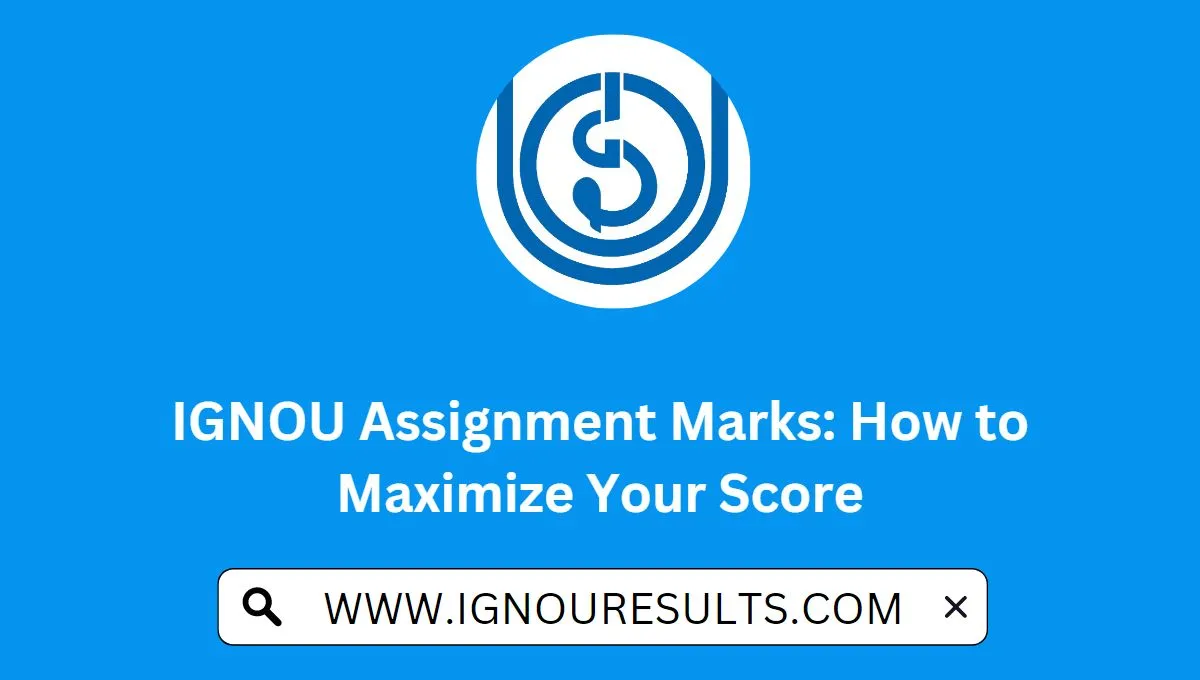 assignment ignou marks