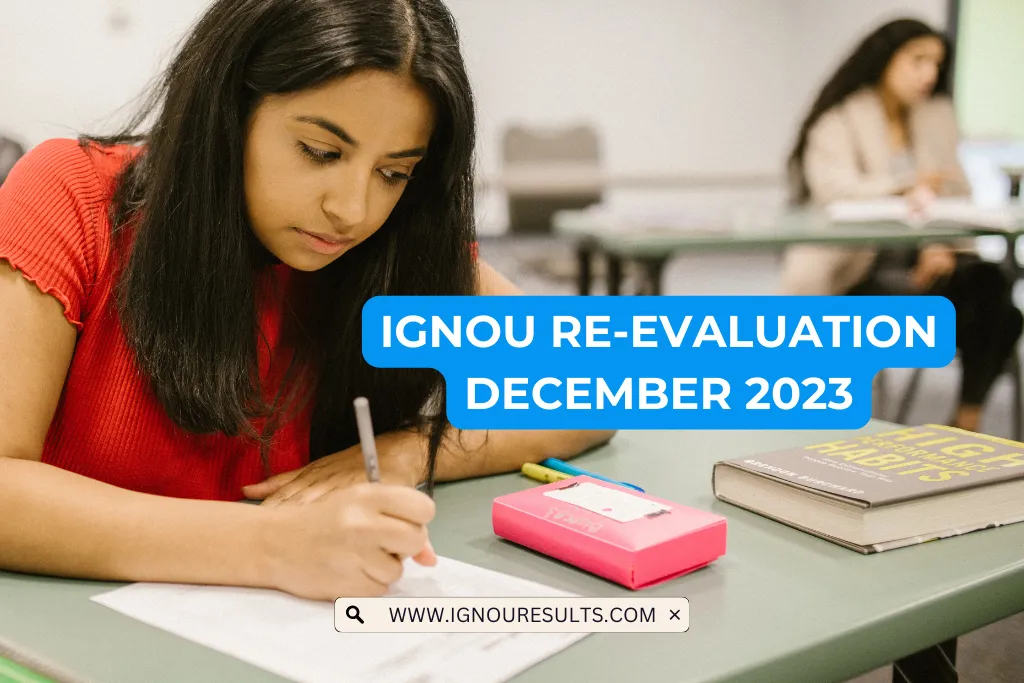 IGNOU Re-evaluation December 2023